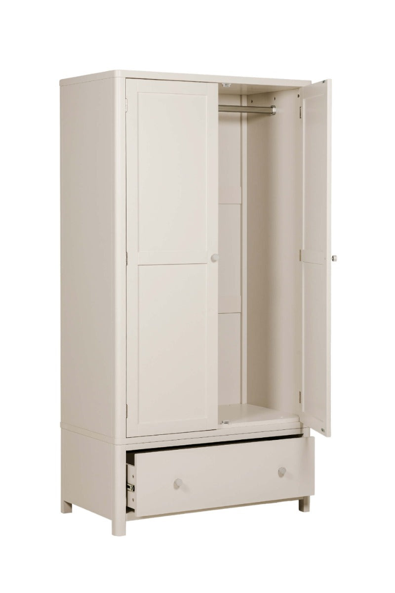 Freya Wardrobe -2 door - Natural