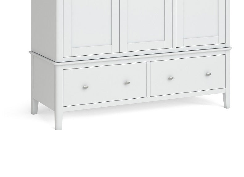 Hampstead White Triple Robe - detail