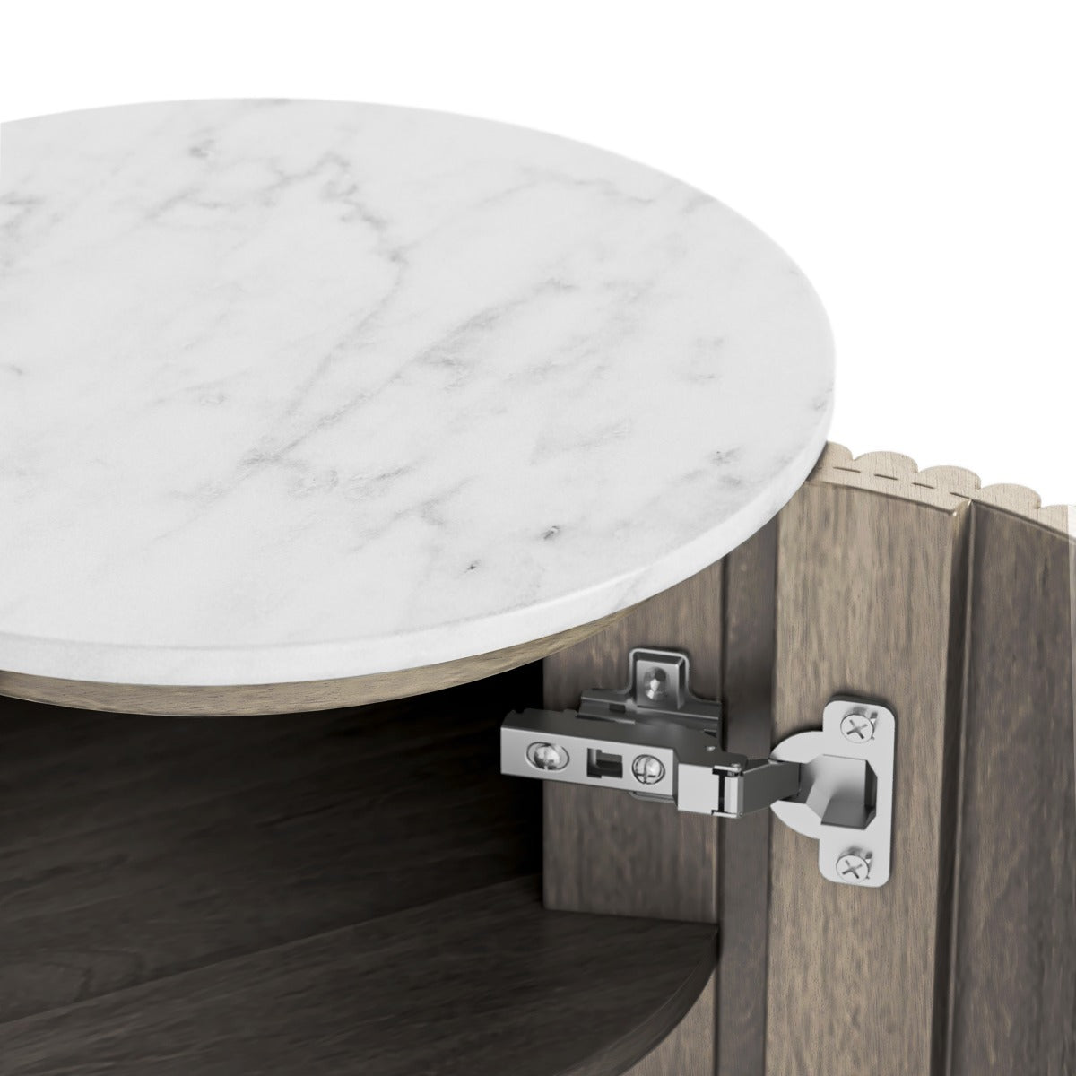 Isabella Side Table with door