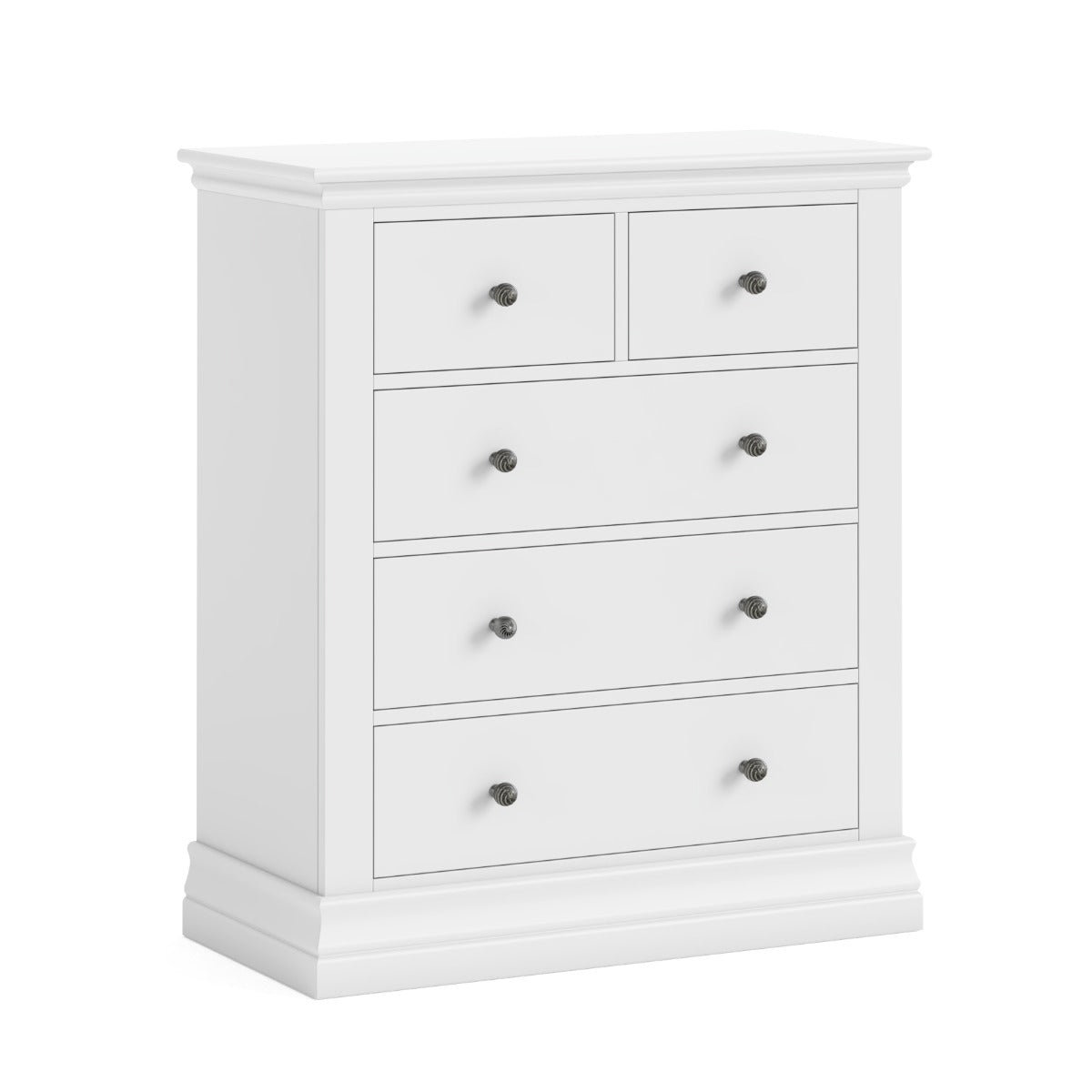 BORDEAUX White Chest 2 Over 3