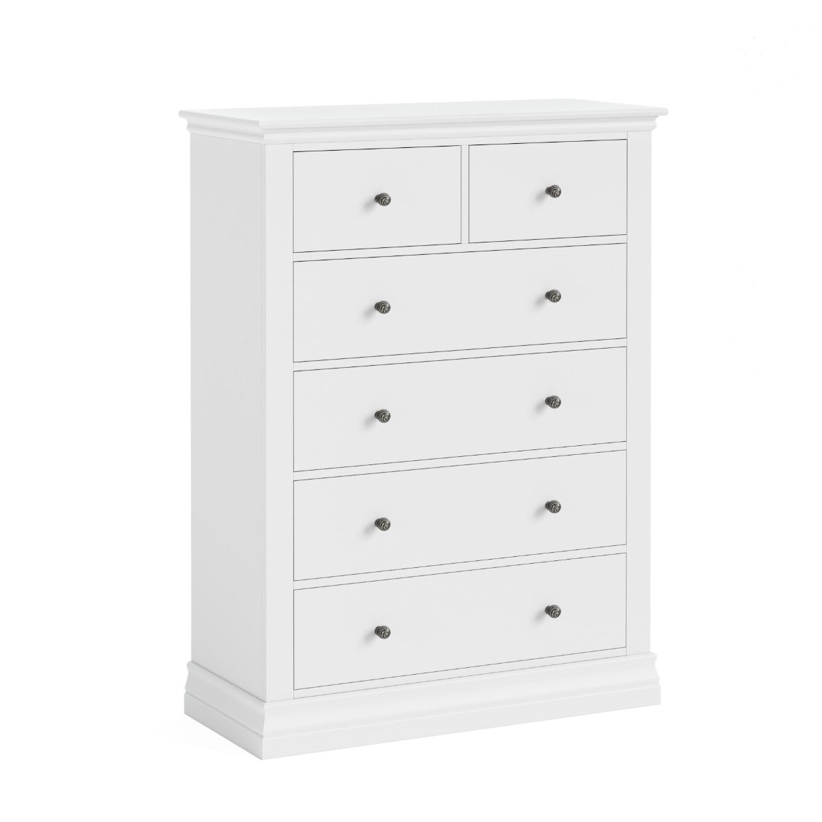 BORDEAUX White Chest 2 Over 4