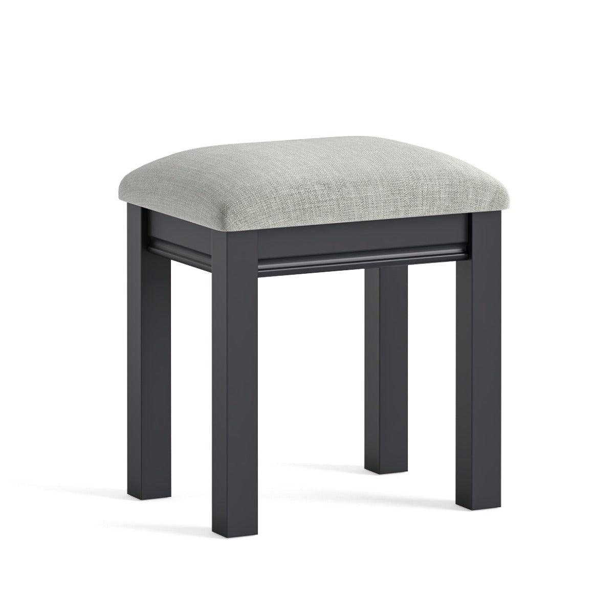 BORDEAUX Charcoal Double Pedestal Dressing Table Set