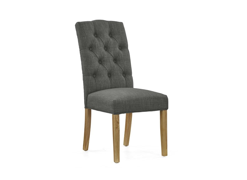 Normandy Large Extending Dining Set (Pre-order Charcoal Chair Option)