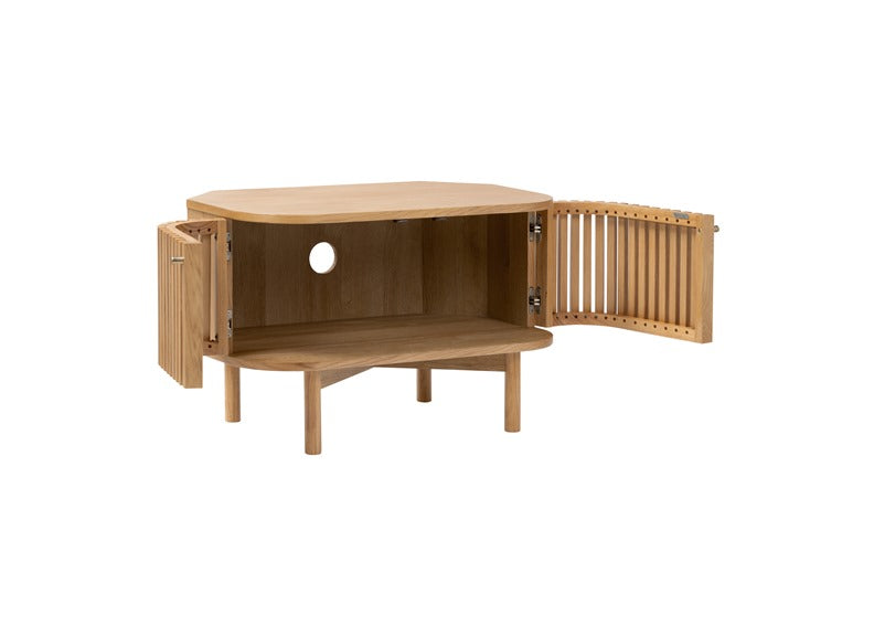 Soho Corner TV Unit - open