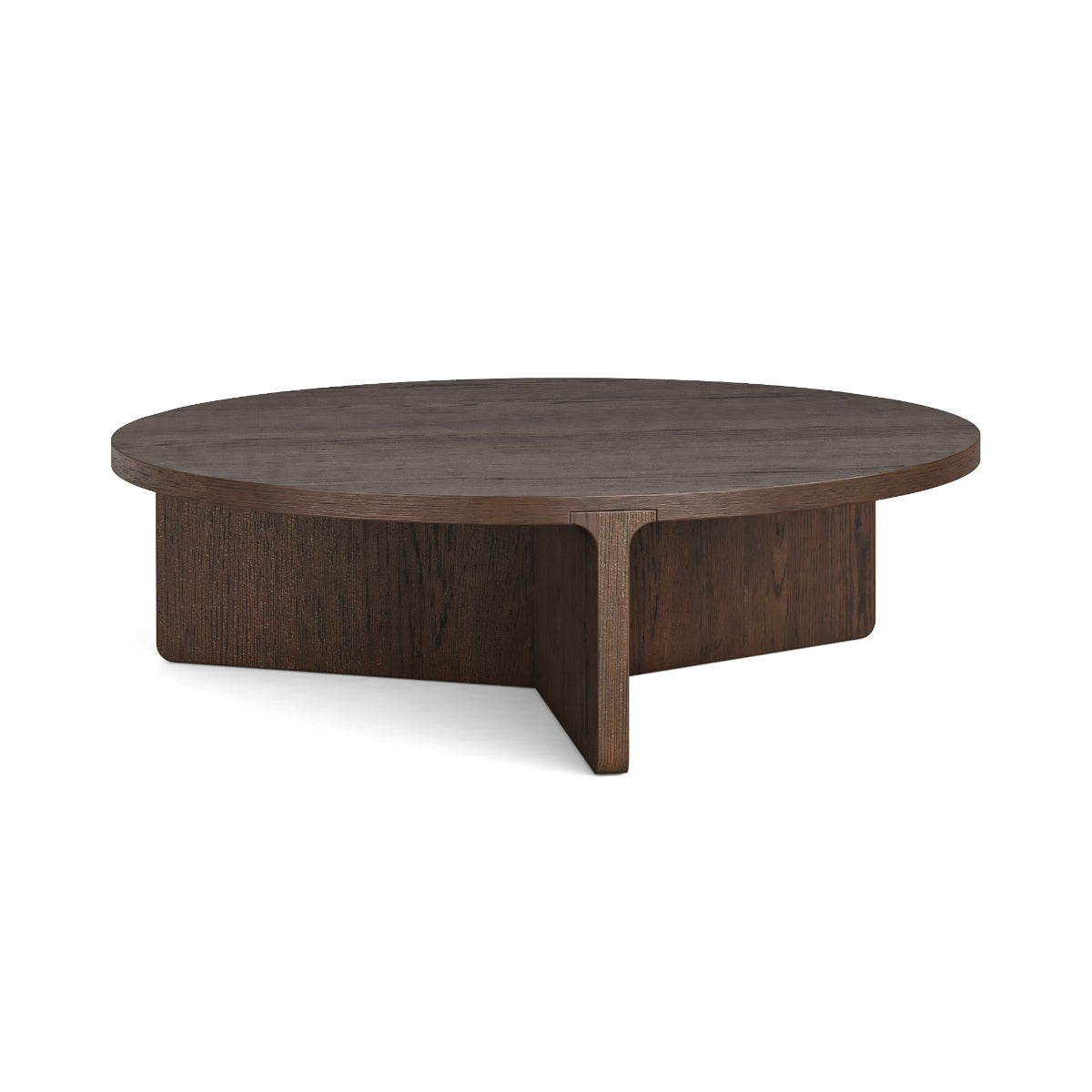 California LARGE ROUND COFFEE TABLE