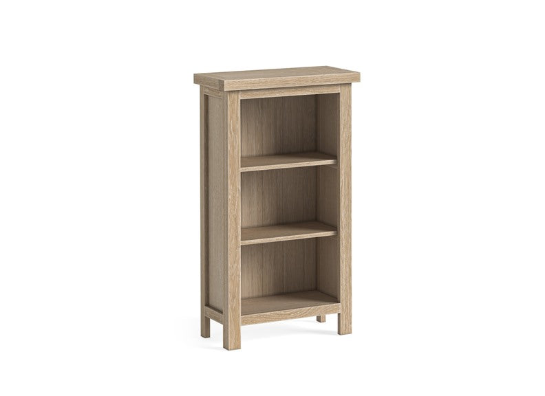 MODERN COUNTRY OAK MINI BOOKCASE__ FREE NATIONWIDE DELIVERY BY HOMELINE FURNITURE