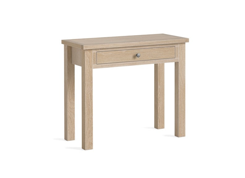 MODERN COUNTRY OAK SINGLE DRAWER DESK