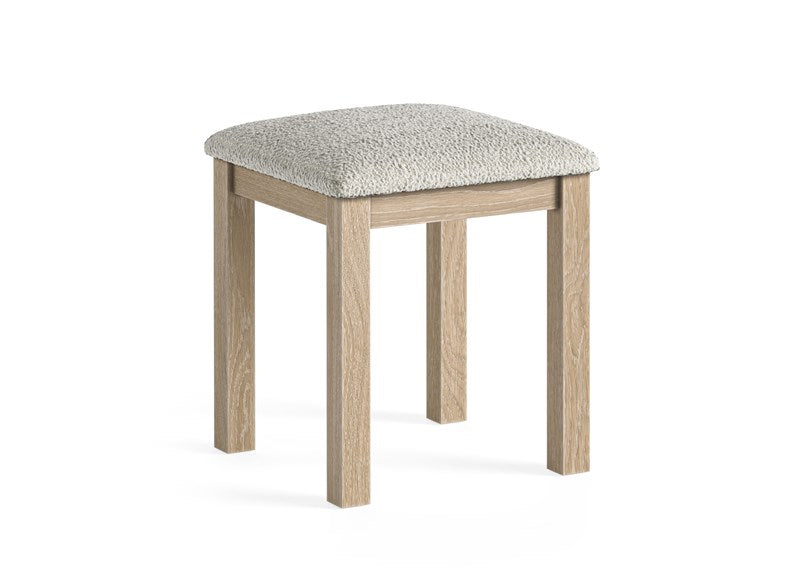 MODERN COUNTRY OAK STOOL