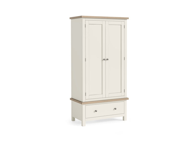 MODERN COUNTRY COCONUT GENTS WARDROBE__ FREE NATIONWIDE DELIVERY BY HOMELINE FURNITURE