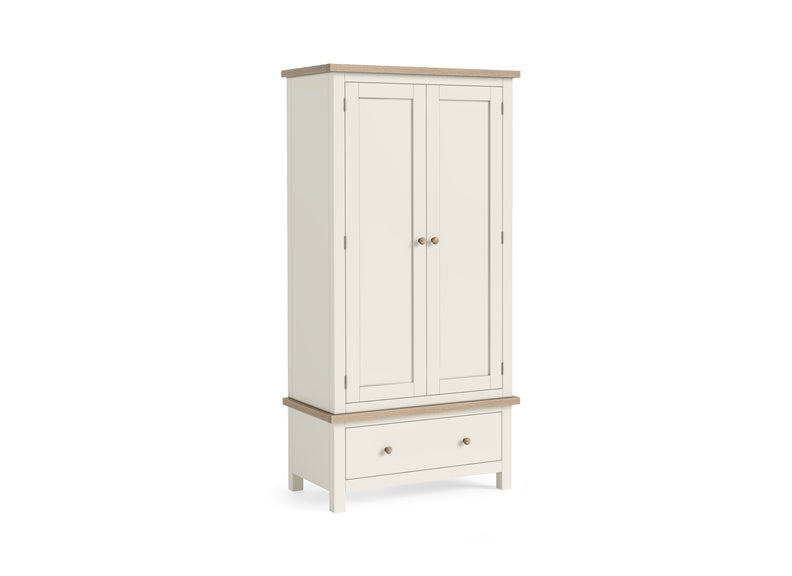 MODERN COUNTRY COCONUT GENTS WARDROBE__ FREE NATIONWIDE DELIVERY BY HOMELINE FURNITURE