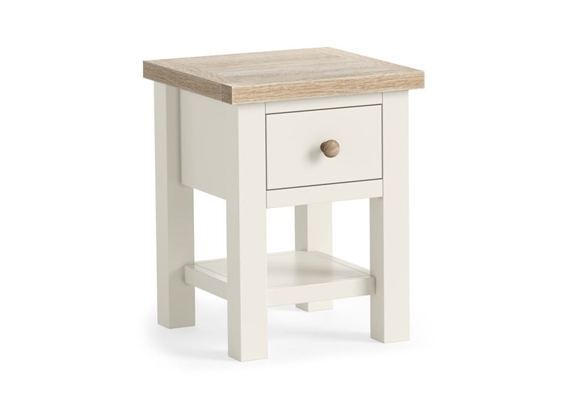 MC Coconut Lamp Table W/Shelf