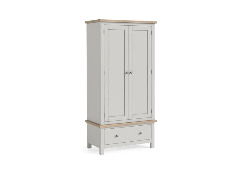 MODERN COUNTRY GREY GENTS WARDROBE__ FREE NATIONWIDE DELIVERY BY HOMELINE FURNITURE