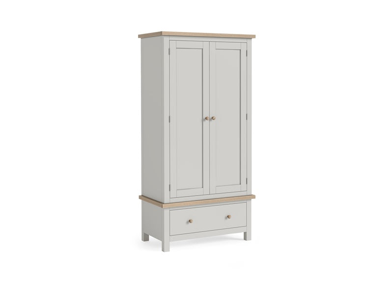 MODERN COUNTRY GREY GENTS WARDROBE__ FREE NATIONWIDE DELIVERY BY HOMELINE FURNITURE