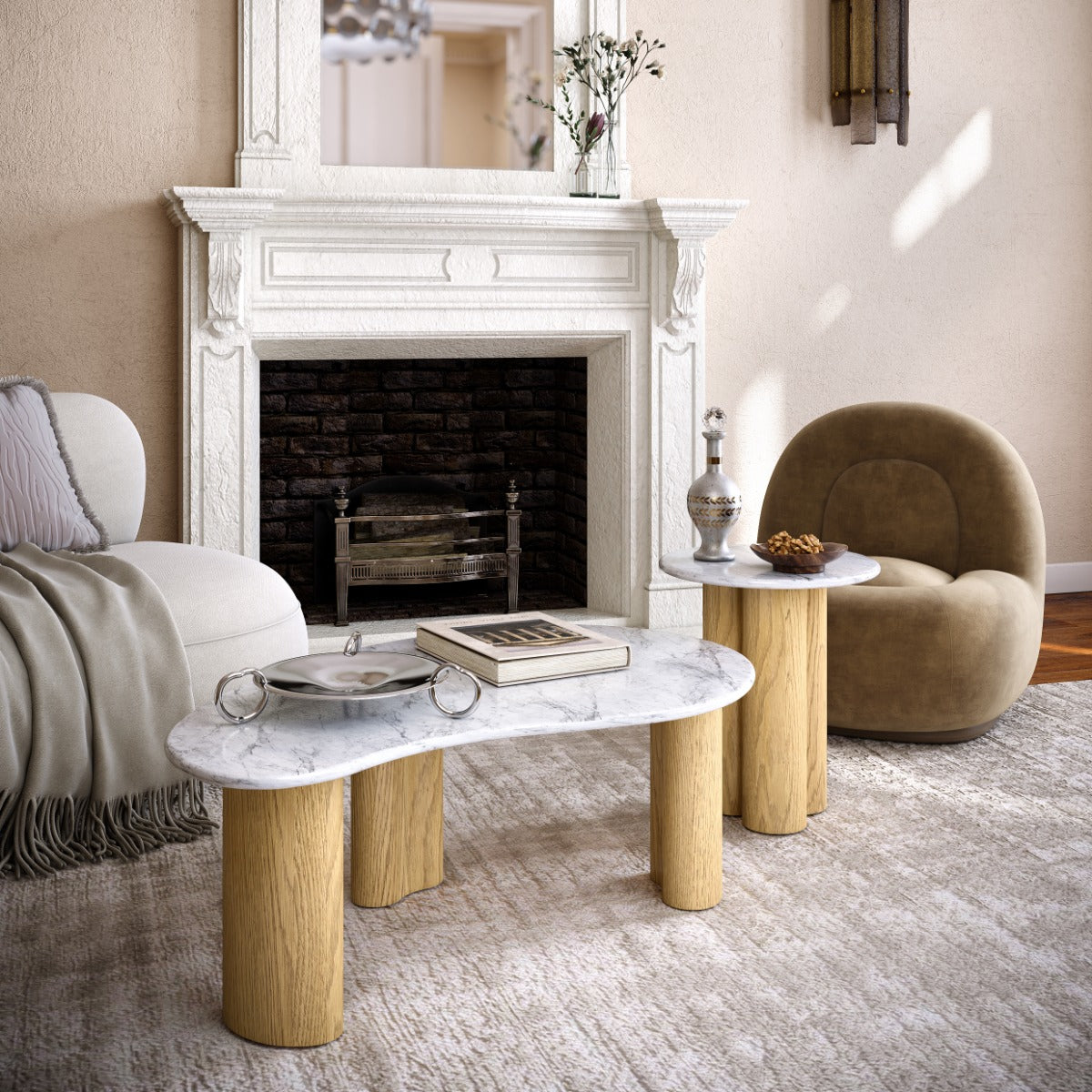 Phoenix TEAR DROP COFFEE TABLE