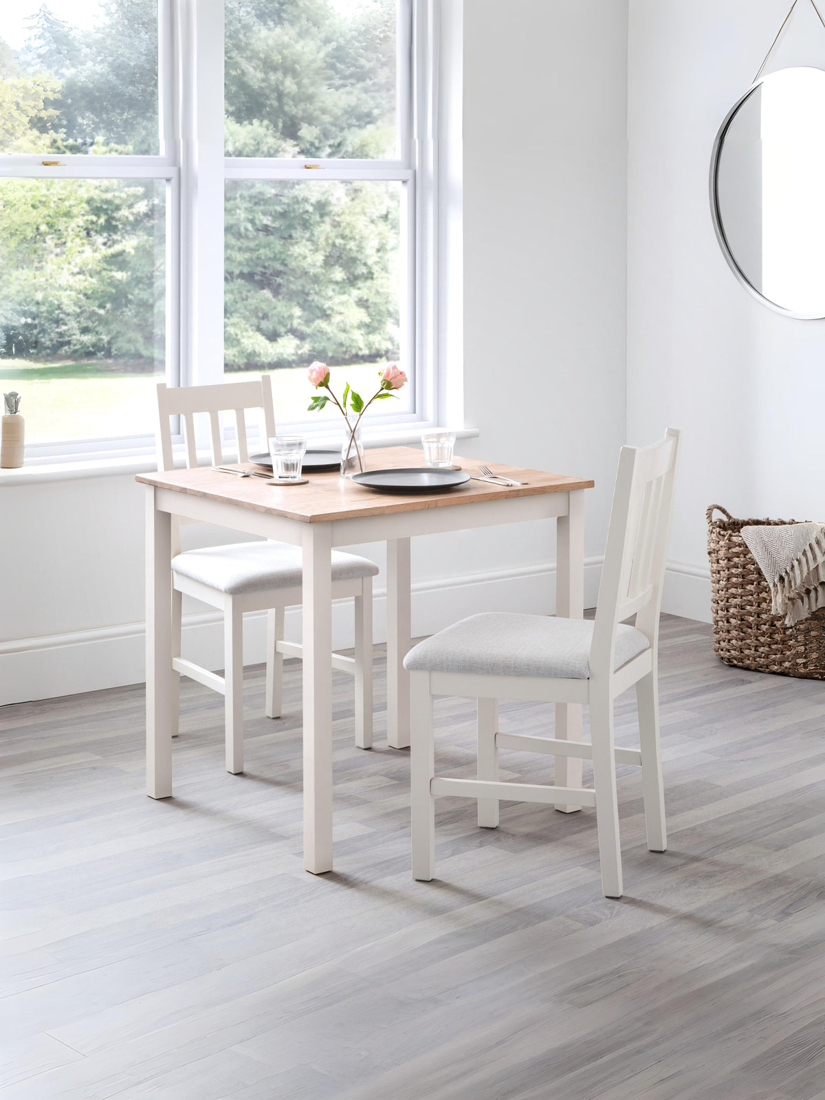 Set Of 2 Coxmoor Dining Chairs - Ivory (oos)