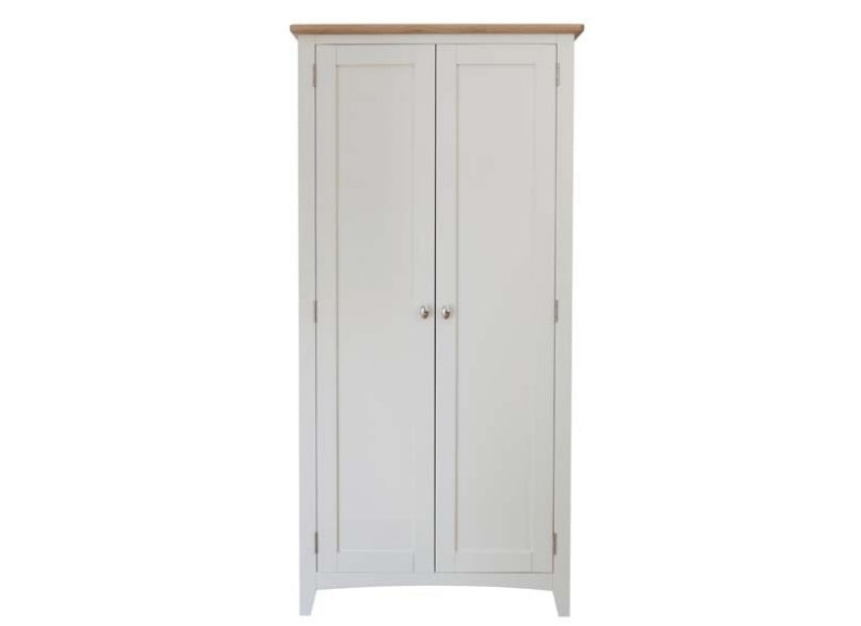 GA White All Hanging Robe - front