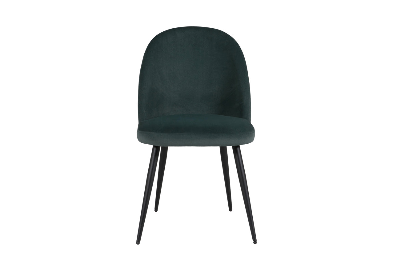Gabi Dining Chair – Available in Sage Green, Coral, or Silver with Fabric Upholstery
