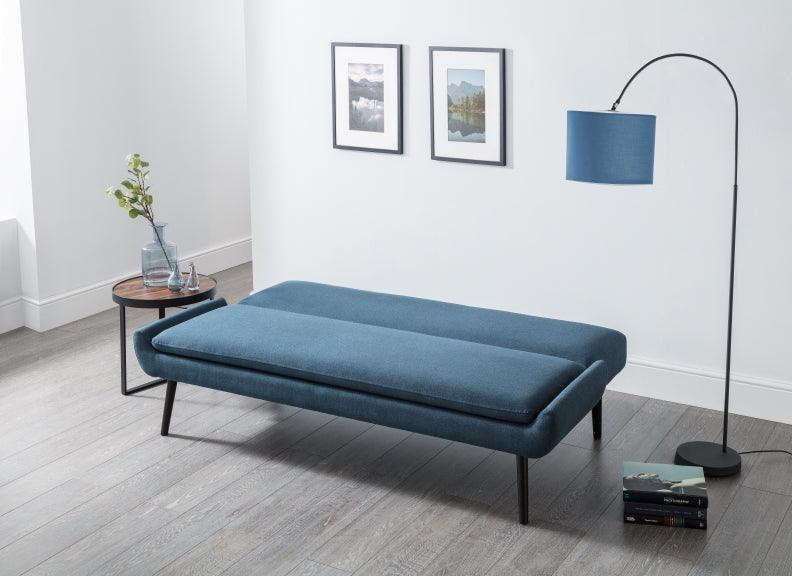 Gaudi Blue Sofa Bed - open
