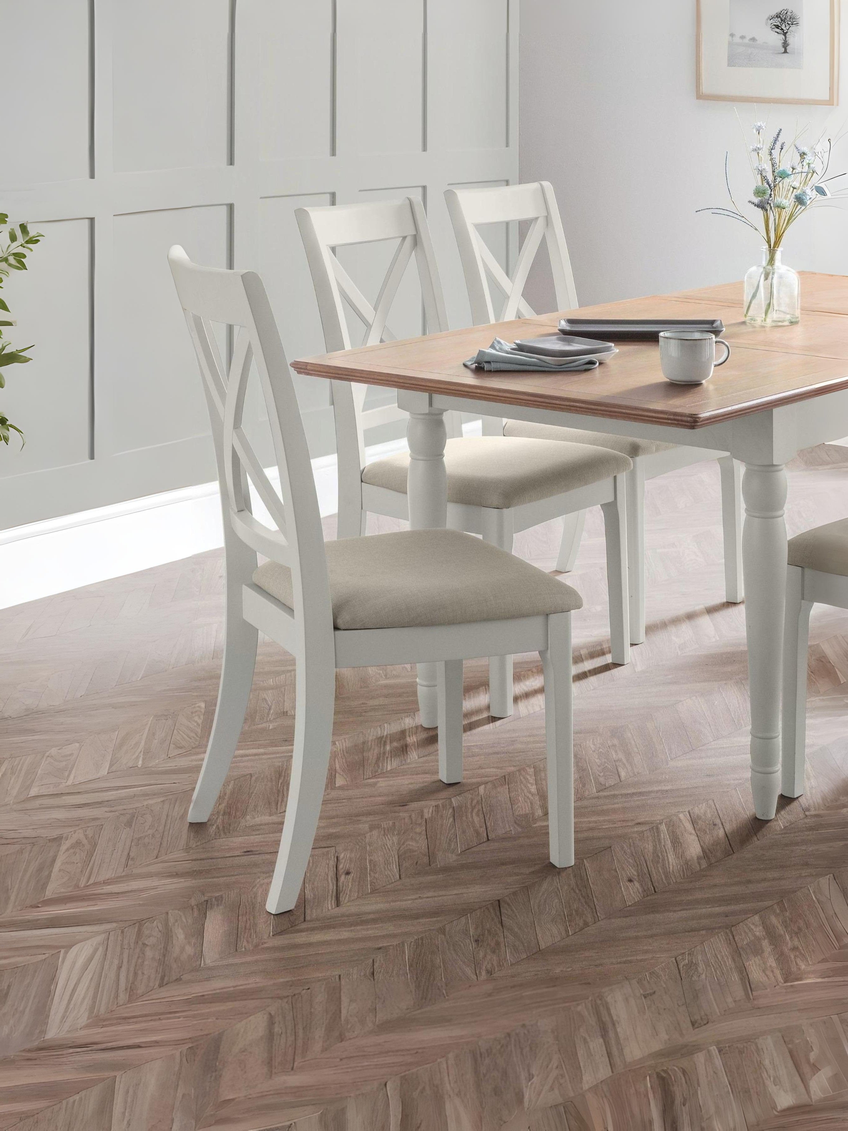 Set Of 2 Provence Dining Chairs