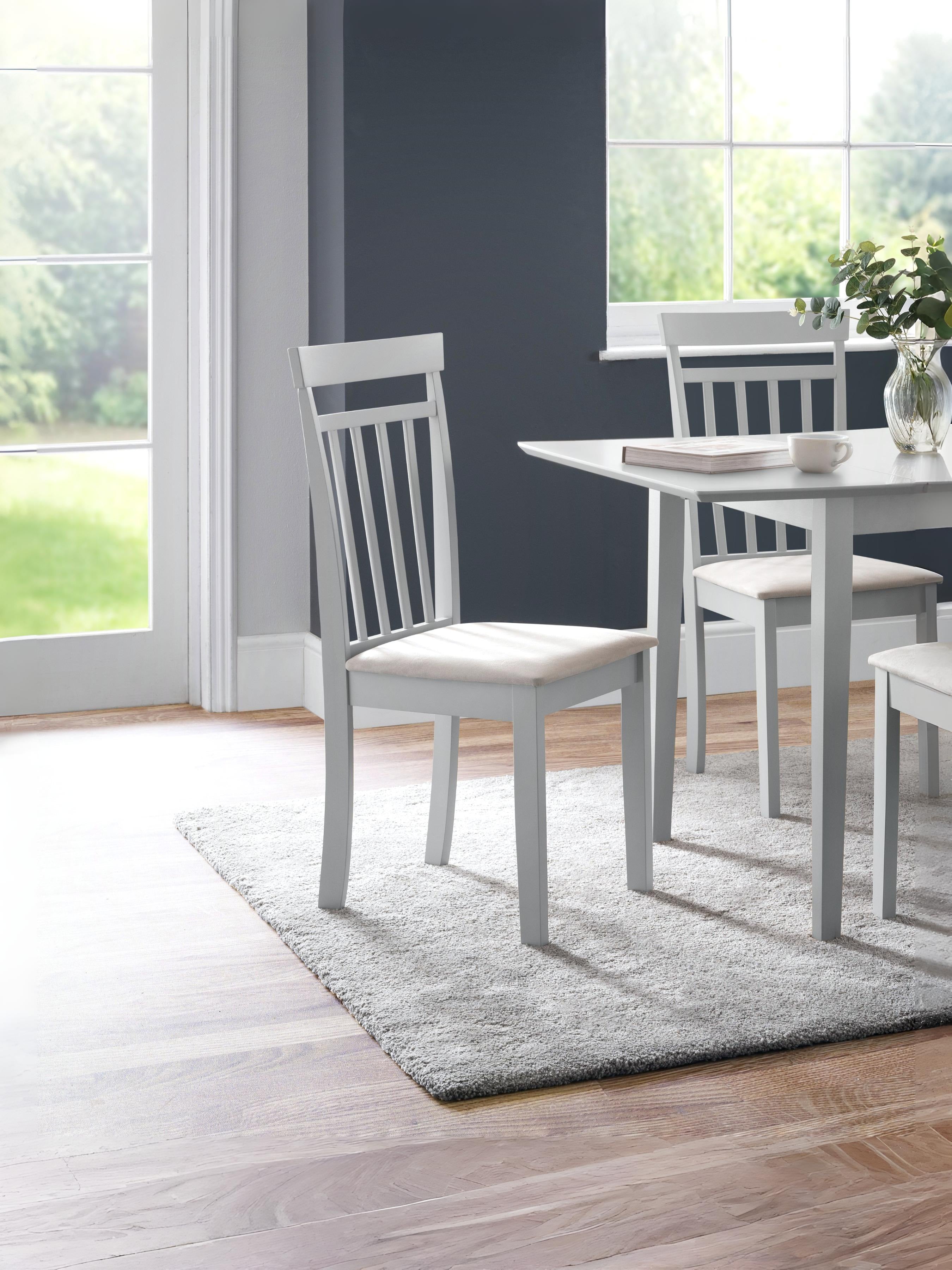Set Of 2 Coast Grey Dining Chairs