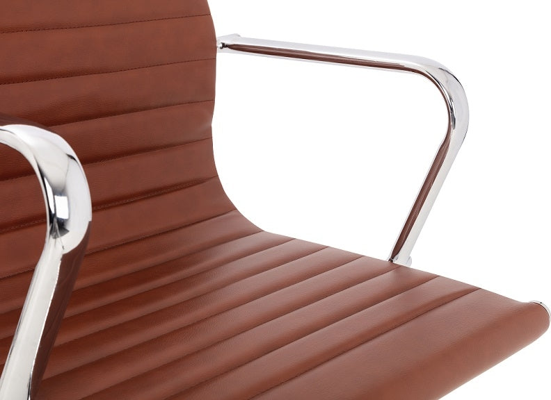 Gio Office Chair Brown - detail