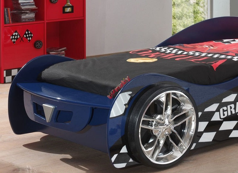 Grand Turismo Blue Racing Bed