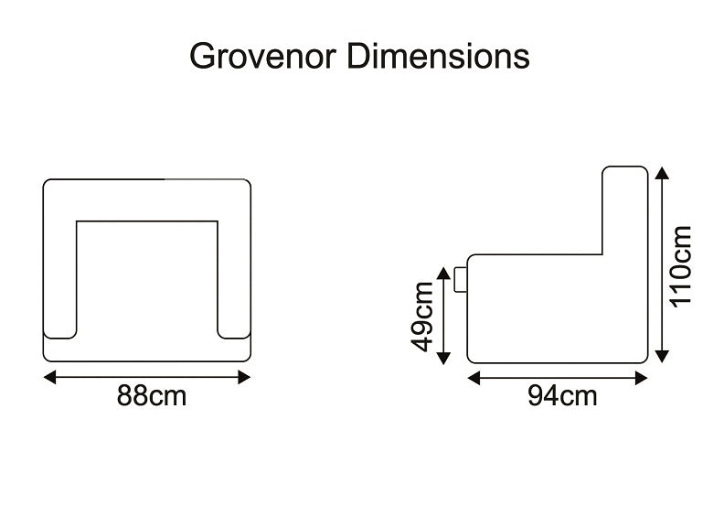Grovenor Fabric Lift & Rise Chair