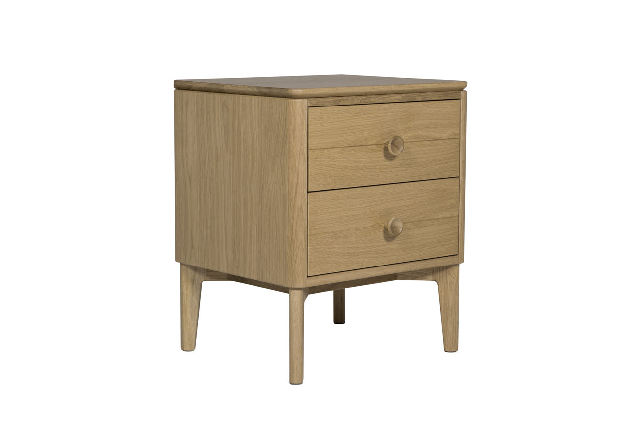 Hadley Bedside Table - Oak Natural