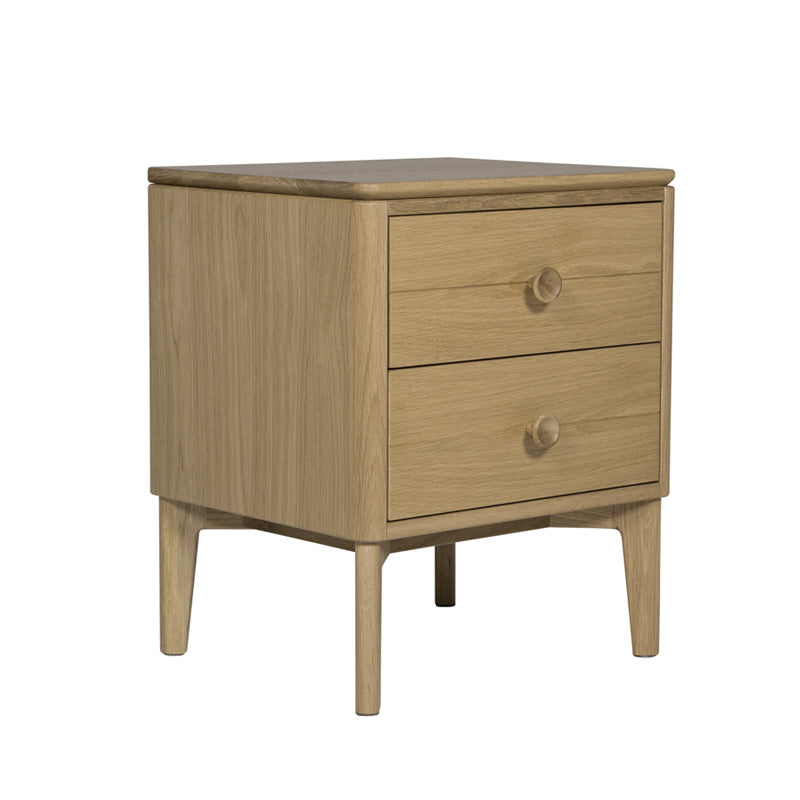 Hadley Bedside Table - Oak Natural