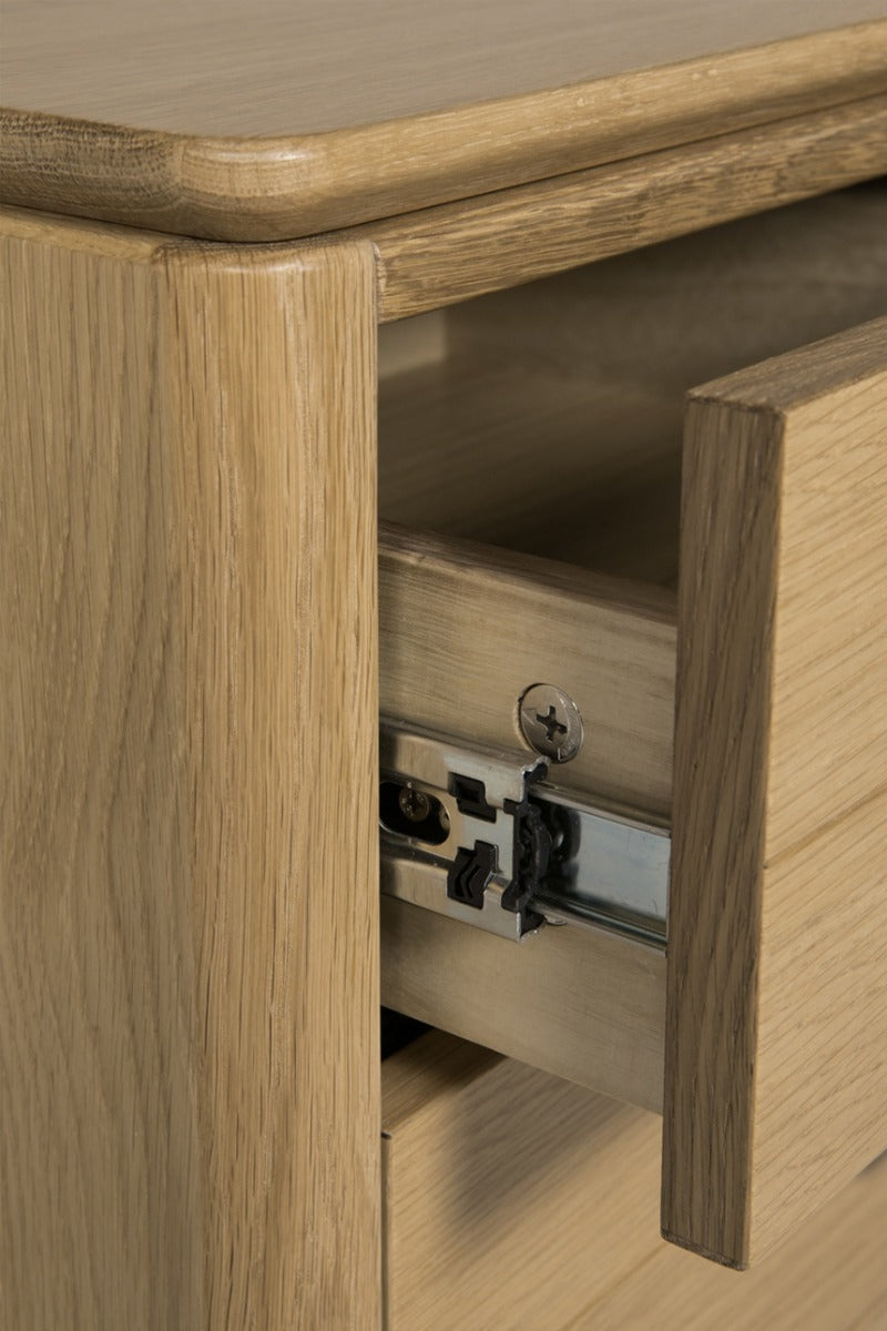 Hadley Bedside Table - Oak Natural