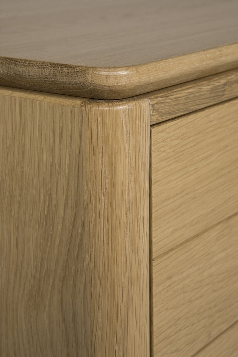 Hadley Bedside Table - Oak Natural