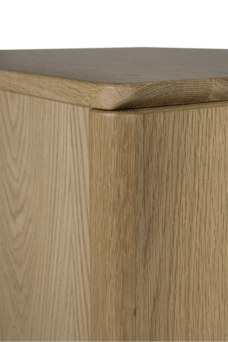 Hadley Tall Chest 5 Drawer - Oak Natural