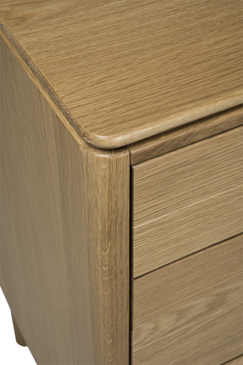 Hadley Wide Chest 7 Drawer - Oak Natural