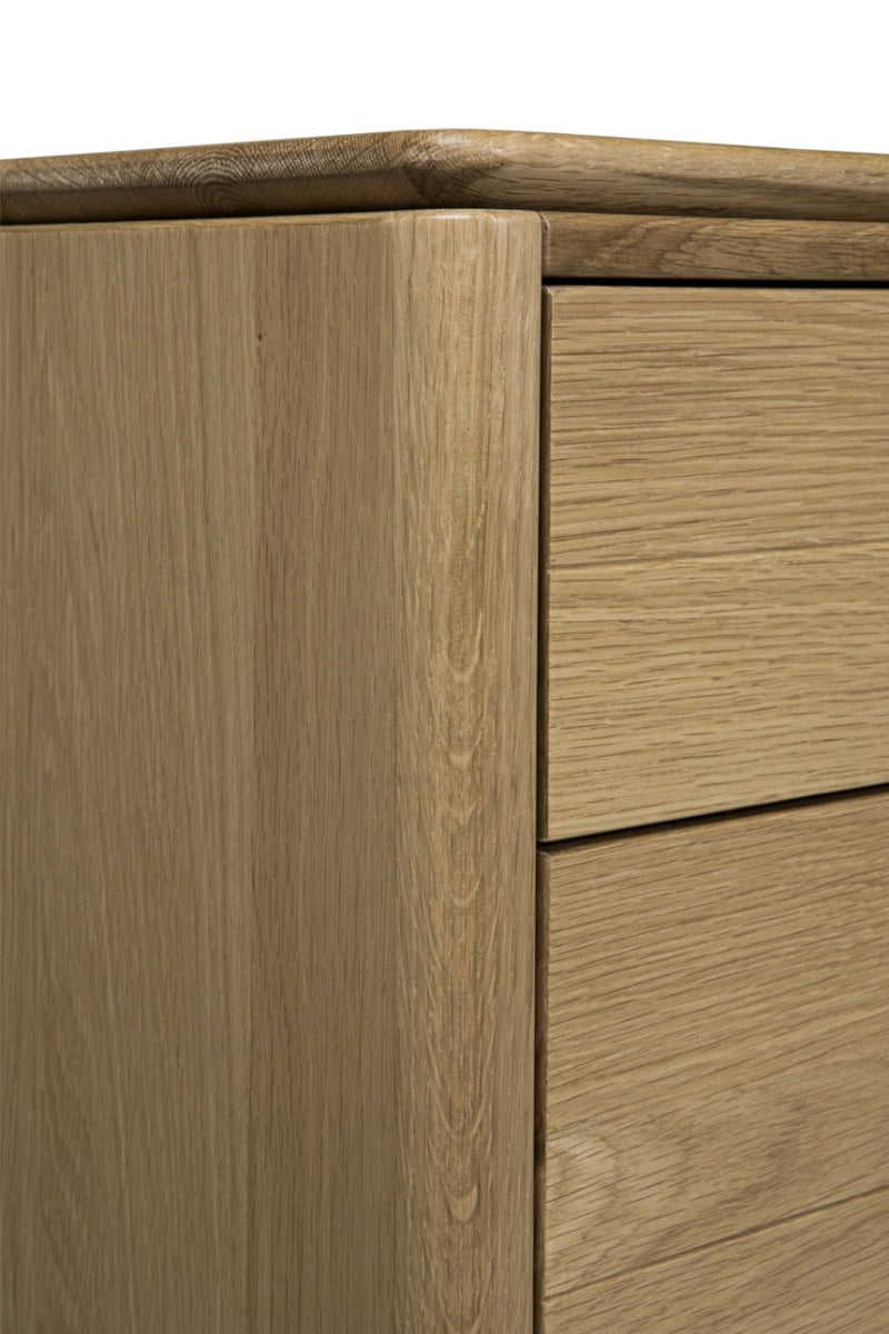 Hadley Wide Chest 7 Drawer - Oak Natural