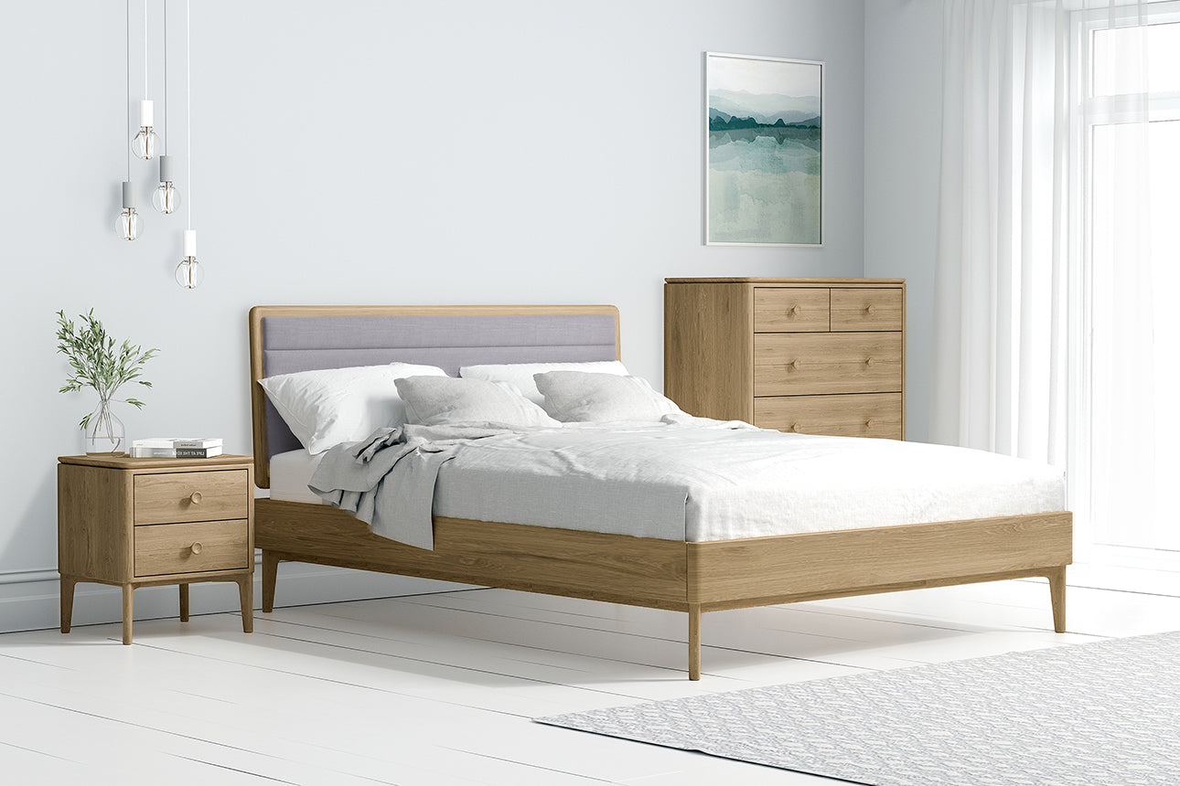 Hadley Bed Natural Oak