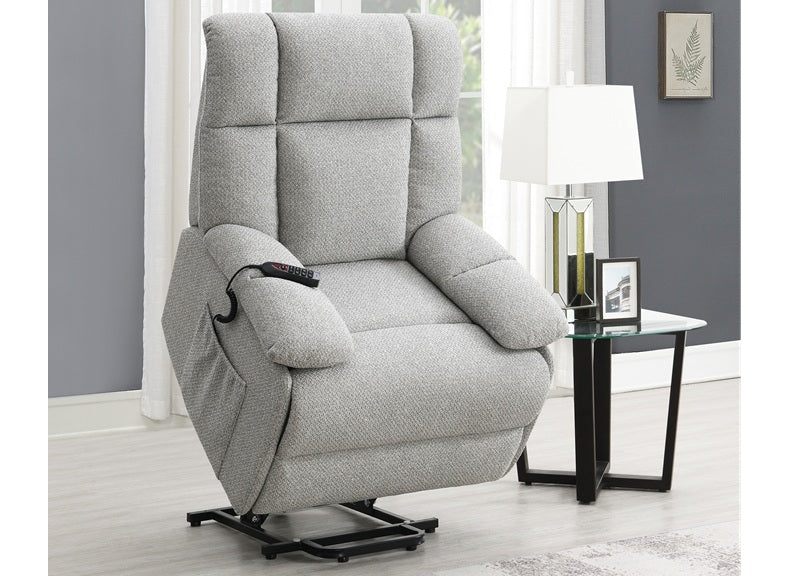 Halton Lift & Rise Chair - grey fabric