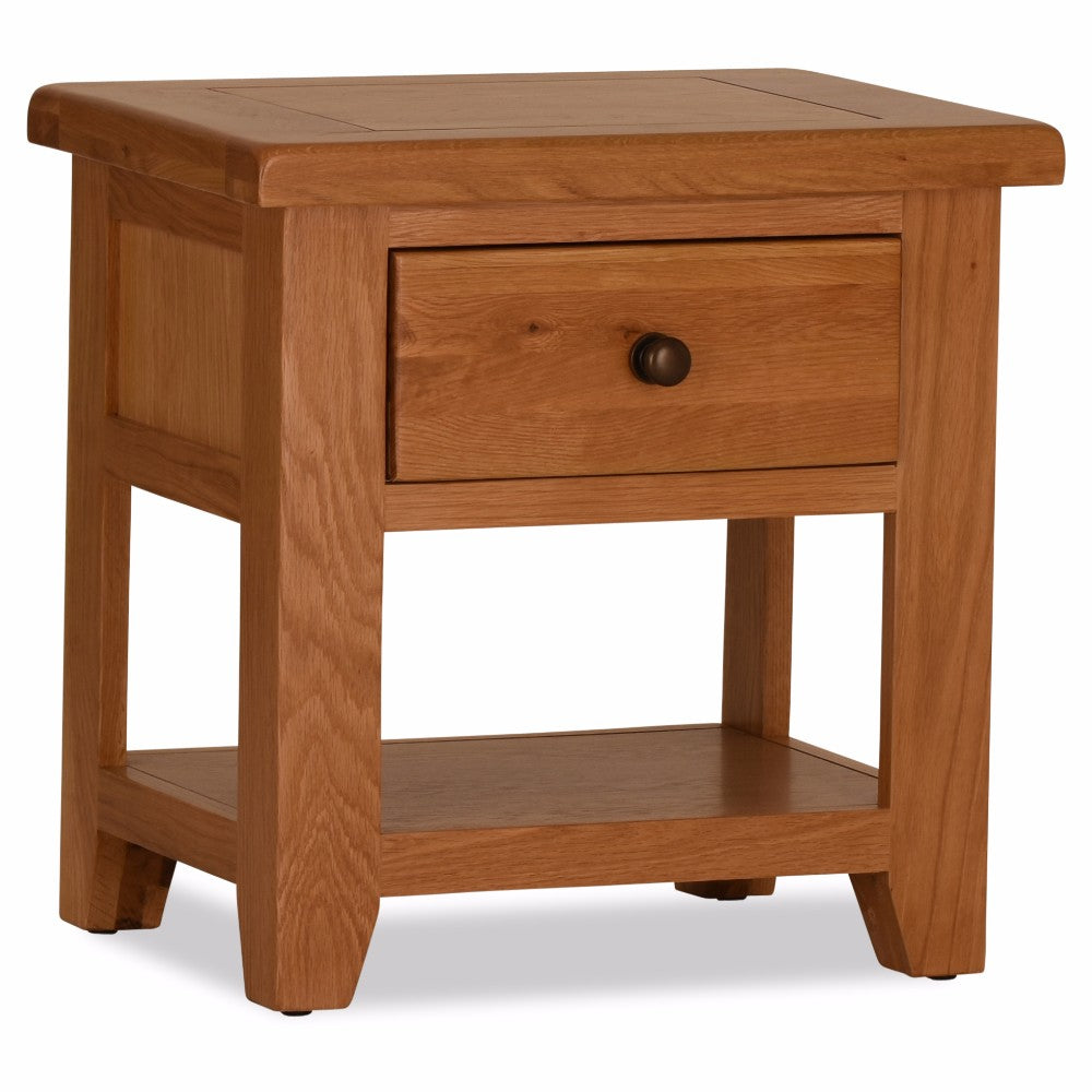 Oscar 1-Drawer Lamp Table