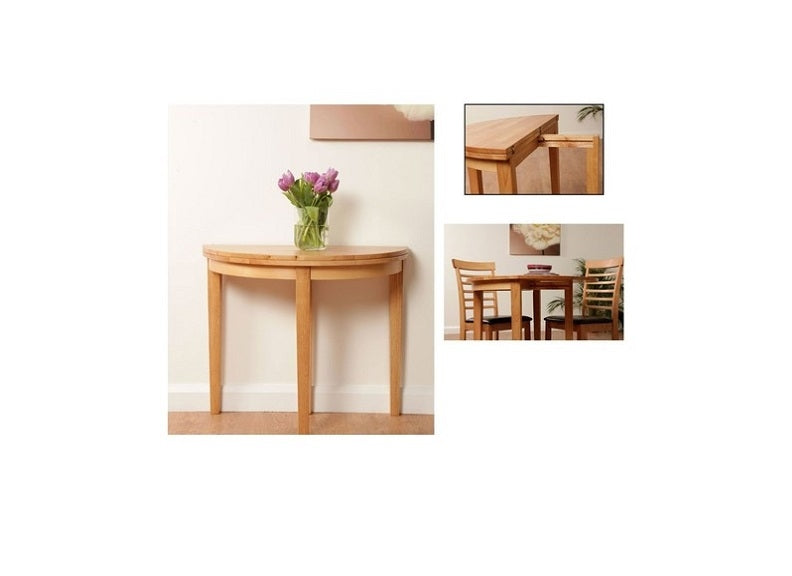 Hanover Half-Moon Dining Table