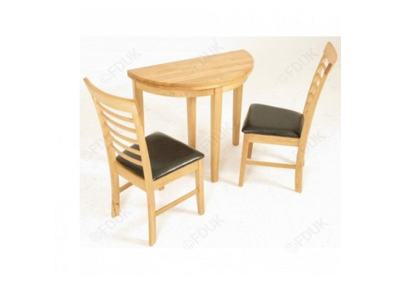 Hanover Half-Moon Dining Set - Closed