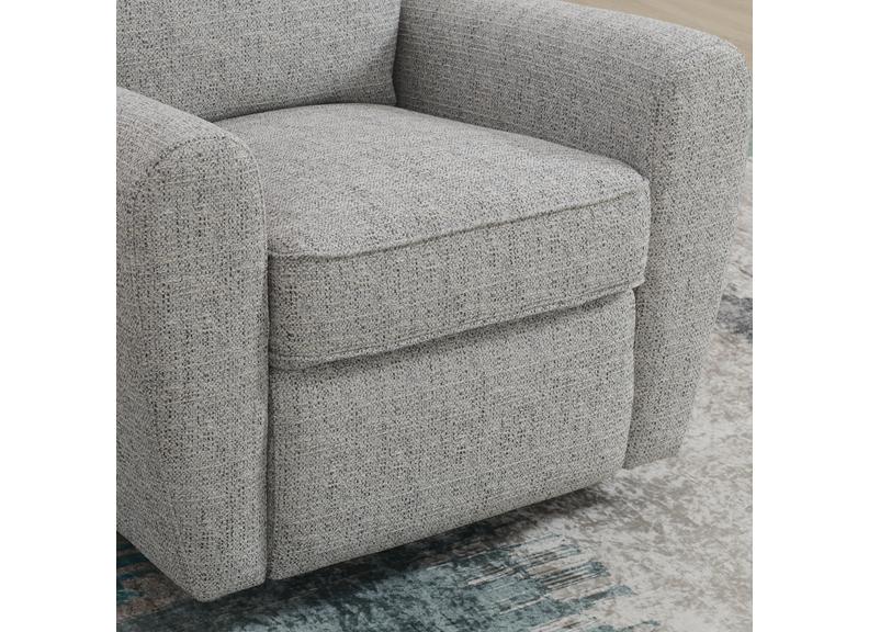 Hanover Stone Fabric Powered Reclining Armchair
