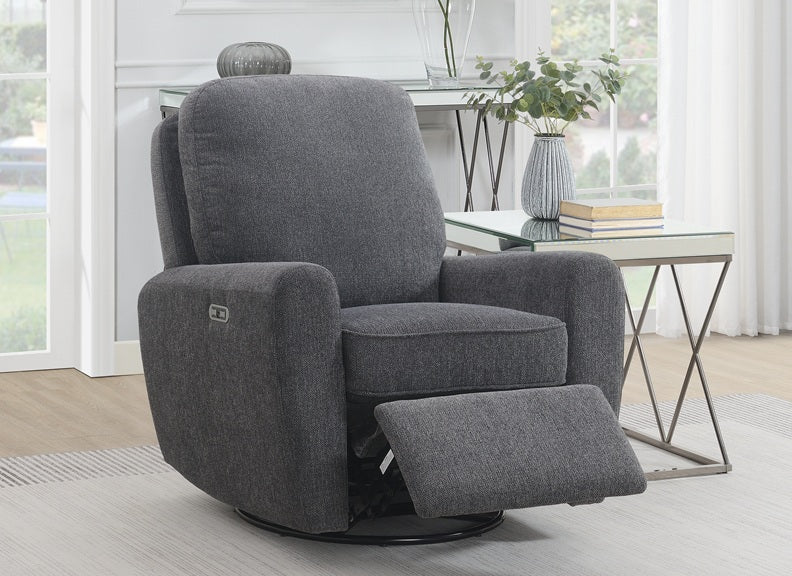 Hanover Dark Grey Powered Armchair