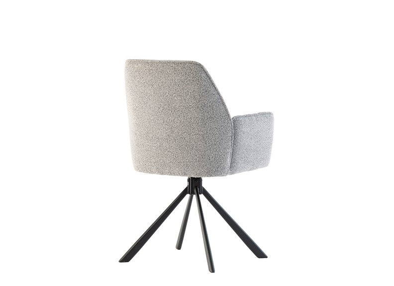 Camilla 1.6 M Fixed Dining Tables & Six Harley Dining Armchairs