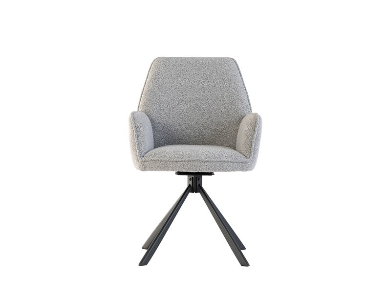 Camilla 1.6 M Fixed Dining Tables & Six Harley Dining Armchairs