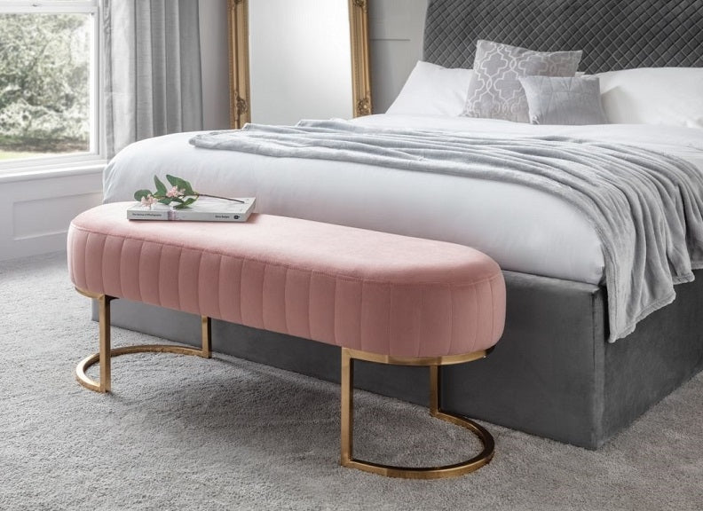 Harrogate Dusty Pink Bench Room