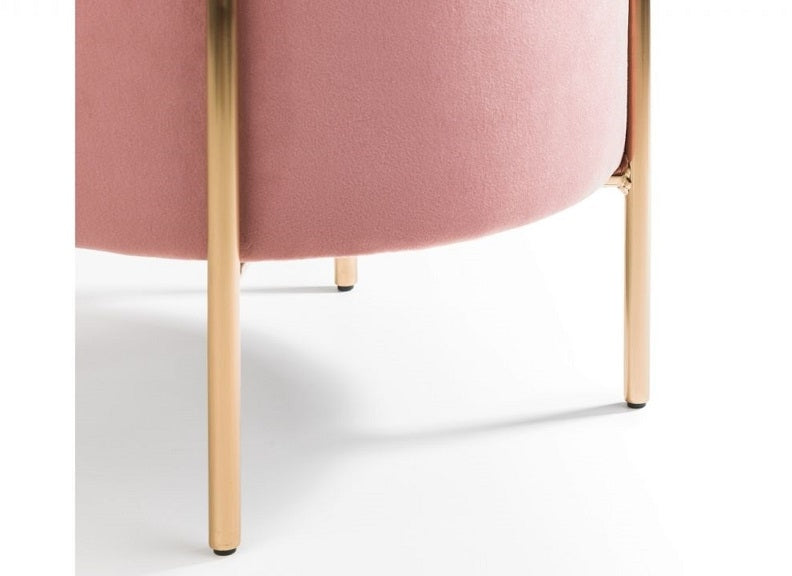 Harrogate Pink Stool Detail