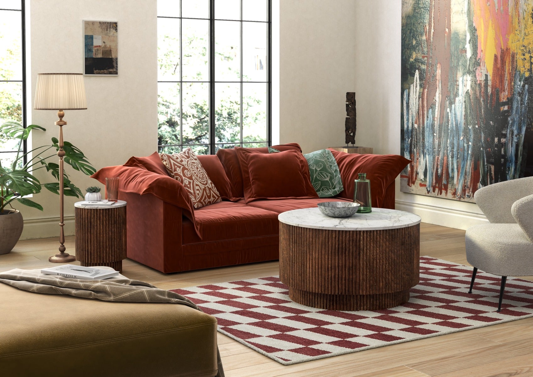 Harvard Side Table With Door