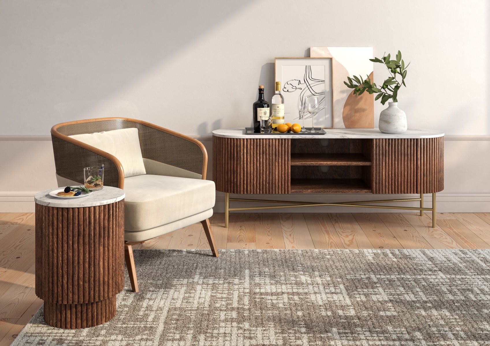 Harvard Large Media Stand (Pre-order only)