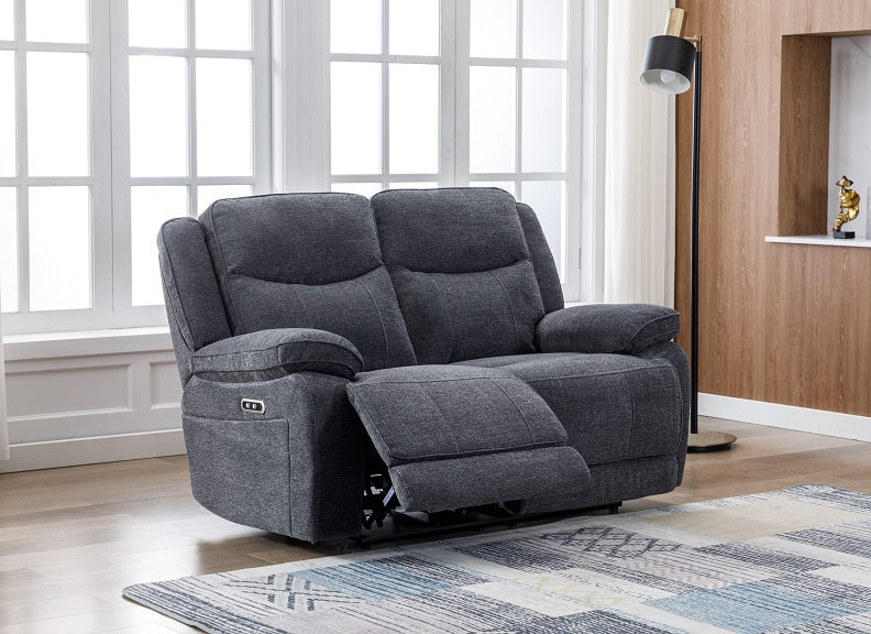 Herbert 2PP Powered Sofas (Pre-order Light Grey option)