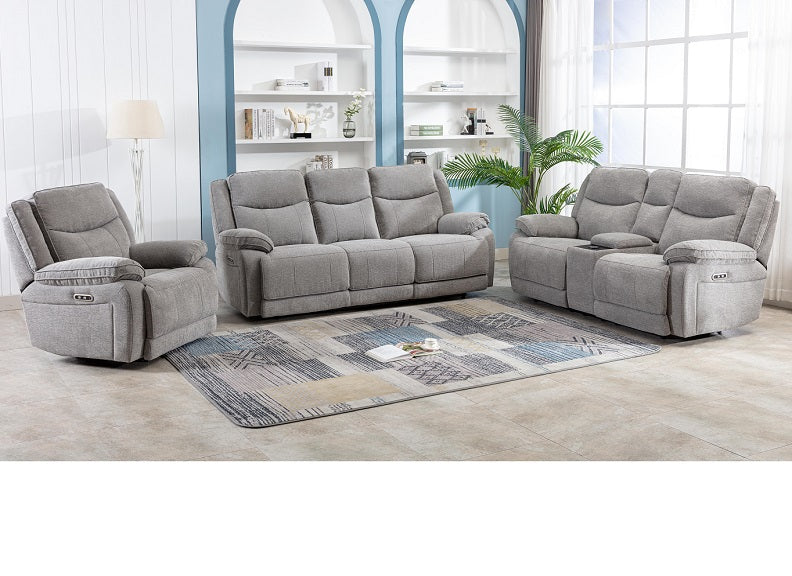 Herbert 2PP Powered Sofas (Pre-order Light Grey option)