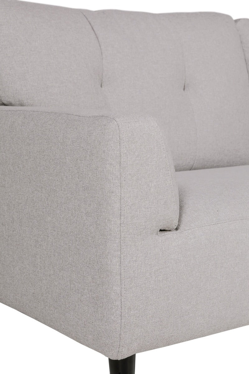 Hartley Sofa 2 Seater in Light Grey Or Charcoal
